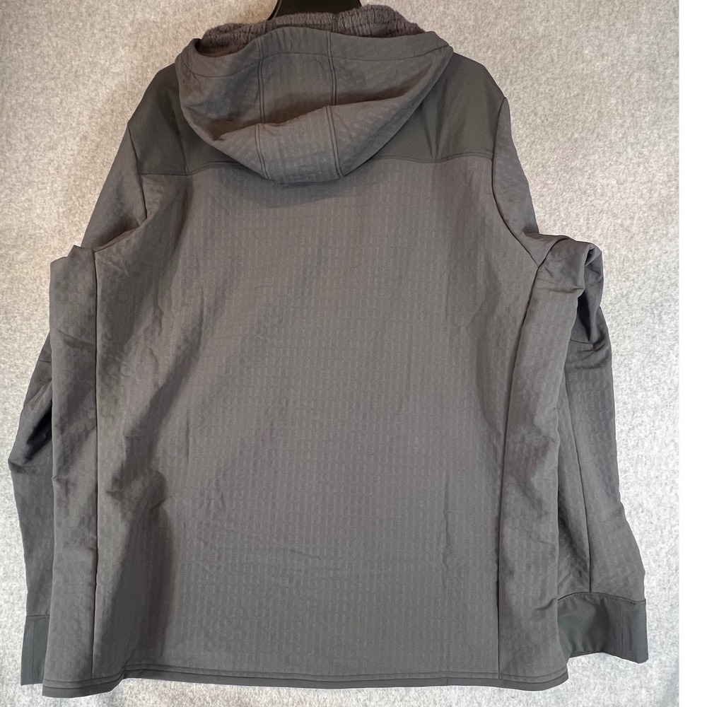 Patagonia R2 TechFace Pullover Men XXL Forge Grey 41765 Hood Fleece NWT Gorpcore - Picture 7 of 8